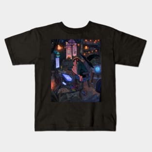 Drawing at Night Kids T-Shirt